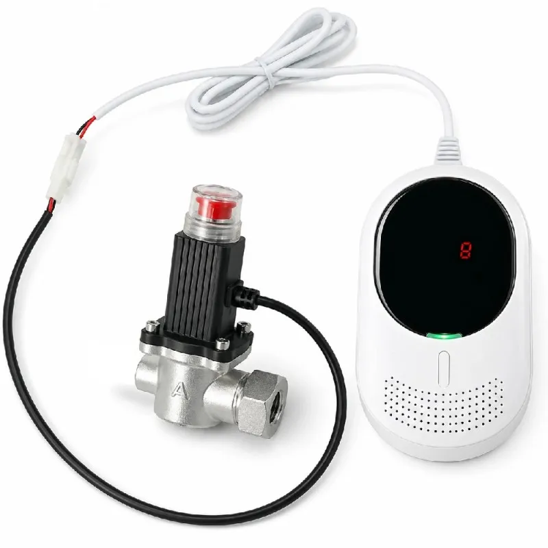 Sensore Smart per Metano e CO con Elettrovalvola